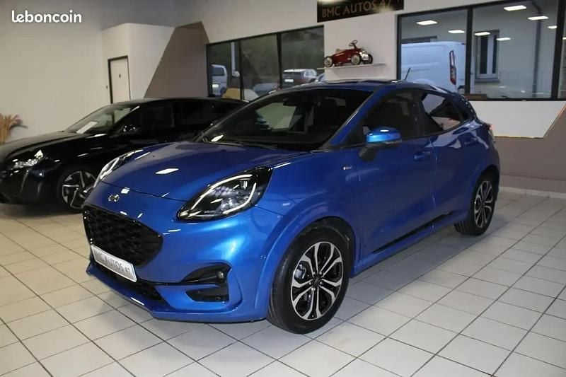 Bleu Utilisé 2022 Ford Puma ST-Line SUV | 16 400 € (Bon prix) - Image 1/4