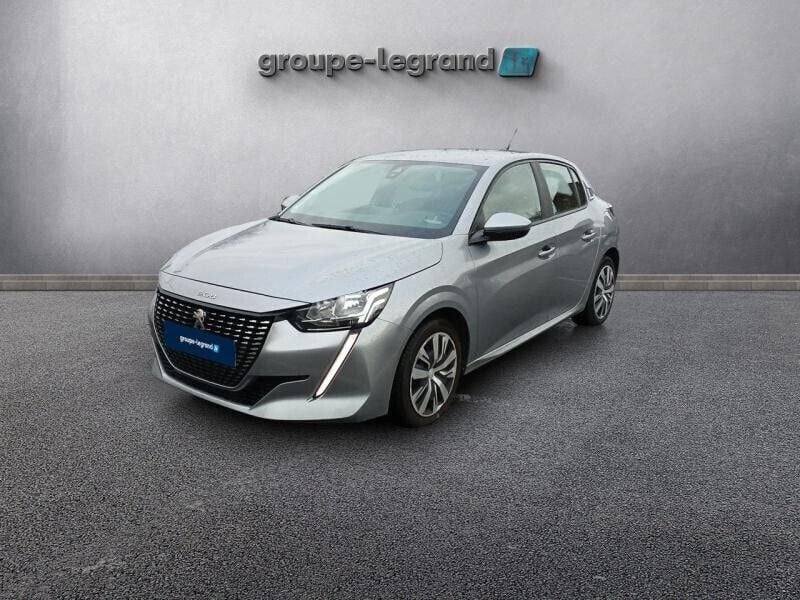 Gris Utilisé 2020 Peugeot 208 Active Citadine | 10 990 € (Prix juste) - Image 1/4