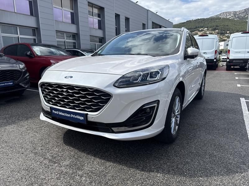 Blanc Utilisé 2023 Ford Kuga Vignale SUV | 36 900 € (Prix cher) - Image 1/4