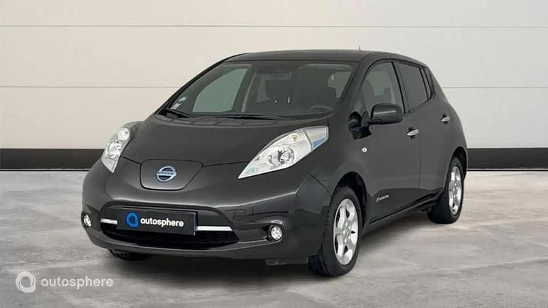 Noir Occasion 2017 Nissan Leaf Acenta Citadine | 7 299 € (Super prix) - Image 1/4