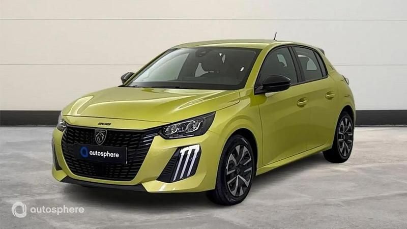 Jaune Utilisé 2024 Peugeot 208 Active Citadine | 17 999 € (Prix juste) - Image 1/4