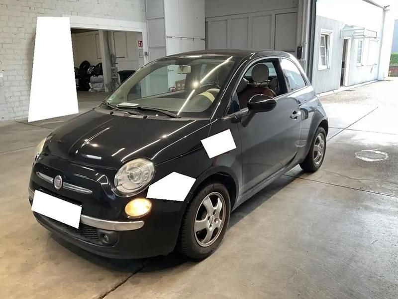 Noir Utilisé 2011 Fiat 500 Lounge Berline | 7 200 € (Prix juste) - Image 1/4