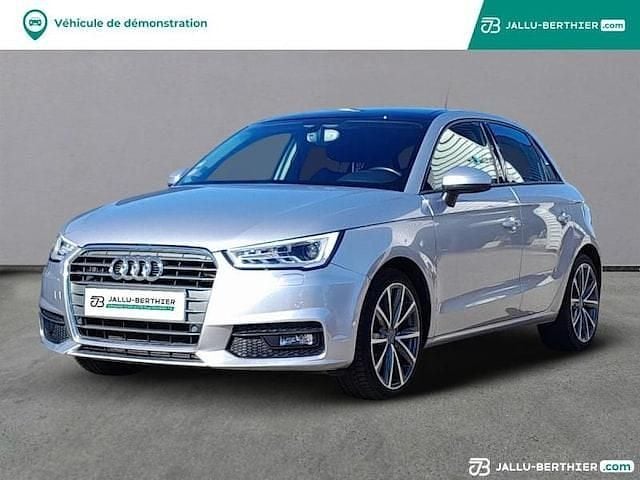 Argent fleuret métallisé Utilisé 2018 Audi A1 Sportback Ambition Citadine | 16 990 € (Prix juste) - Image 1/4