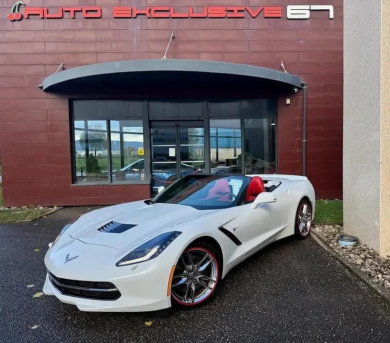 Occasion Chevrolet Corvette Stingray 466 ch (342 kW) 2014 Blanc Cabriolet