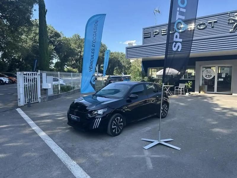 Noir Utilisé 2024 Peugeot 208 Active Citadine | 14 400 € (Prix juste) - Image 1/4