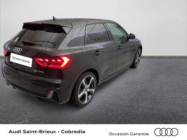 Occasion Audi A1 Sportback S-Line 110 ch (80 kW) 2022 Noir mythe métallisé Citadine