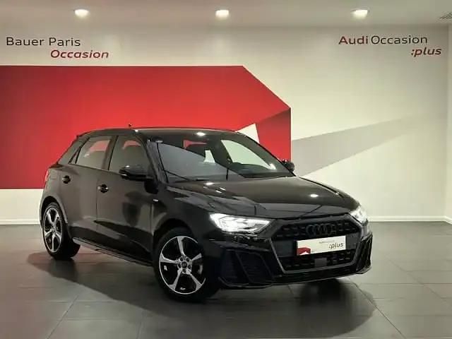 Noir mythe métallisé Utilisé 2024 Audi A1 Sportback S-Line Citadine | 32 880 € (Prix cher) - Image 1/4