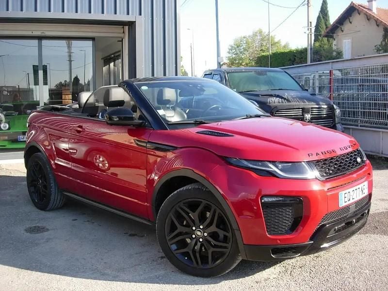 Rouge Occasion 2017 Land Rover Range Rover evoque HSE Cabriolet | 27 500 € - Image 1/4
