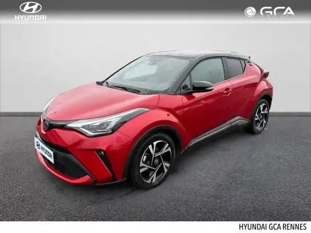 Rouge intense métallisé biton Occasion 2023 Toyota C-HR SUV | 26 490 € (Prix juste) - Image 1/4