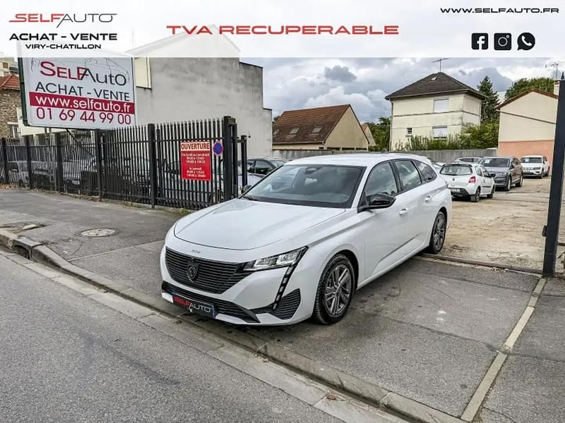 Blanc Utilisé 2022 Peugeot 308 Active Break | 11 280 € (Prix juste) - Image 1/4