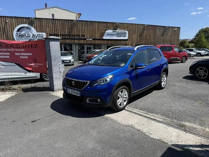 Bleu Utilisé 2019 Peugeot 2008 Signature Sky SUV | 12 990 € (Bon prix) - Image 1/4
