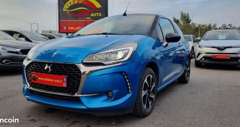 Bleu Utilisé 2016 DS Automobiles DS3 So Chic Cabriolet | 10 890 € (Prix juste) - Image 1/4