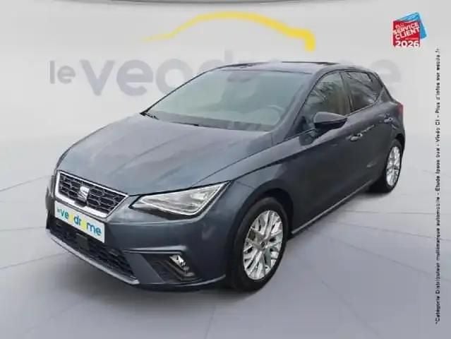 Occasion Seat Ibiza FR 117 ch (86 kW) 2025 Gris magnétique métallisée Citadine