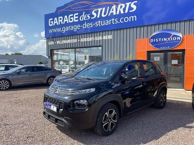Noir Occasion 2021 Citroën C3 Aircross Shine SUV | 16 480 € (Prix juste) - Image 1/4