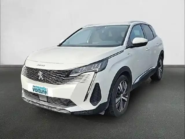 Blanc Utilisé 2021 Peugeot 3008 Allure | 21 990 € (Prix juste) - Image 1/4