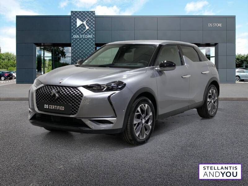 Gris Utilisé 2020 DS Automobiles DS3 Crossback E-Tense Grand Chic SUV | 18 080 € (Prix juste) - Image 1/4