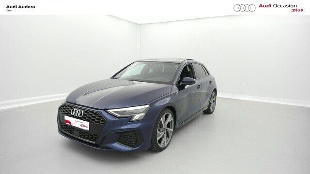 Bleu navarre métallisé Utilisé 2024 Audi A3 S-Line | 37 990 € (Prix cher) - Image 1/4