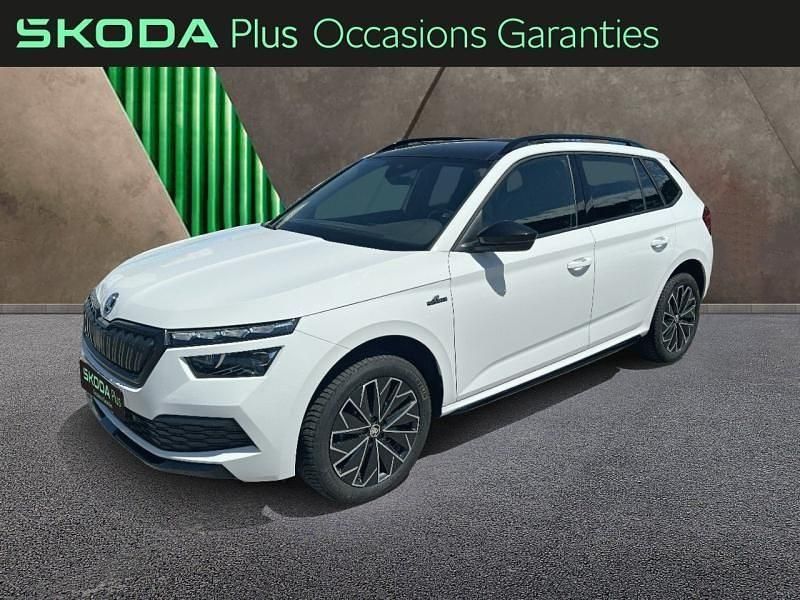 Blanc cristal Utilisé 2023 Skoda Kamiq Monte Carlo SUV | 22 690 € (Prix juste) - Image 1/4