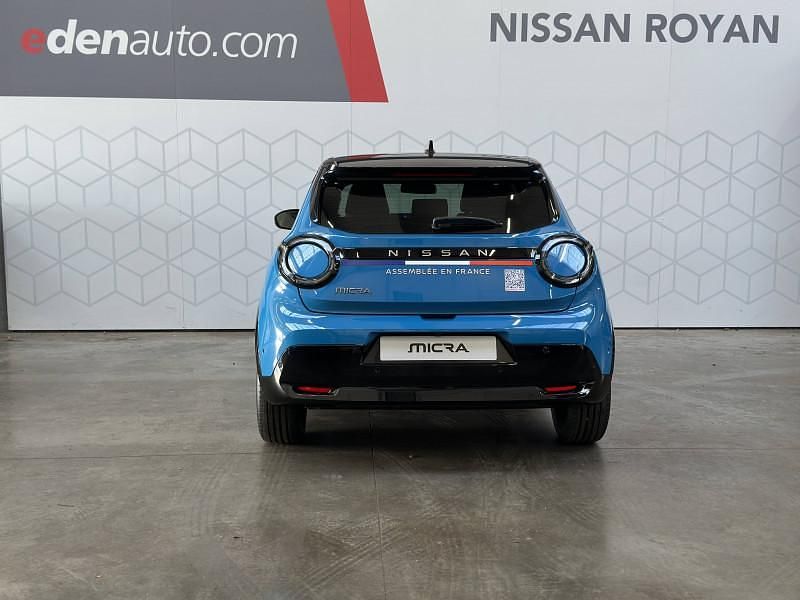 Occasion Nissan Micra Advance 110 kW (150 ch) 2025 Bleu azur toit noir zen Citadine