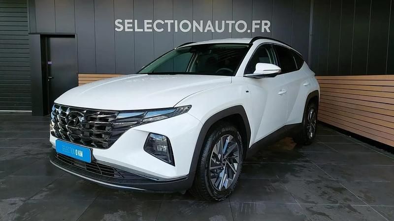 Blanc Utilisé 2022 Hyundai Tucson SUV | 37 490 € - Image 1/4