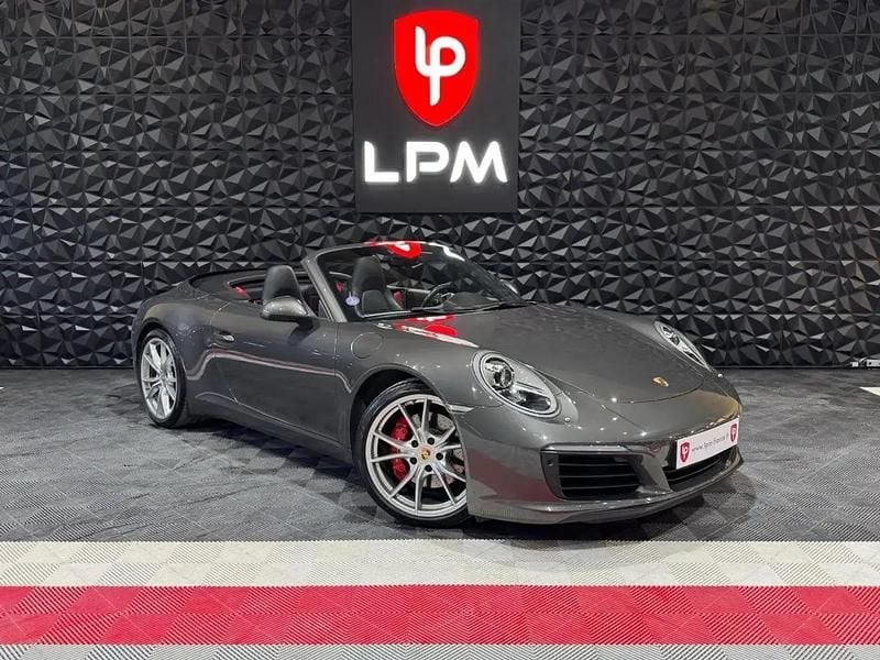 Gris Occasion 2017 Porsche 911 Carrera S Cabriolet Cabriolet | 102 990 € (Bon prix) - Image 1/4