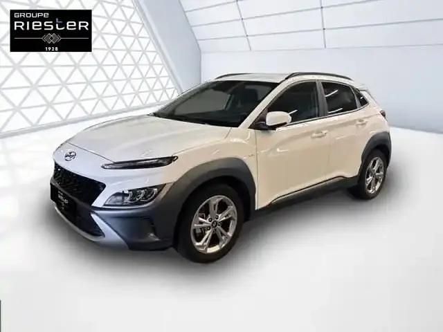 Blanc Occasion 2022 Hyundai Kona SUV | 17 980 € (Prix juste) - Image 1/4