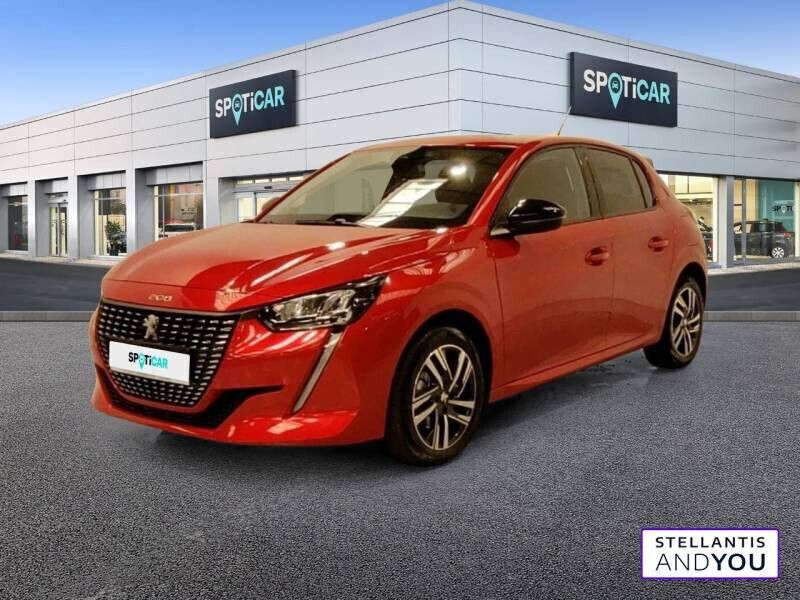 Rouge Utilisé 2023 Peugeot 208 Allure Citadine | 15 990 € (Bon prix) - Image 1/4