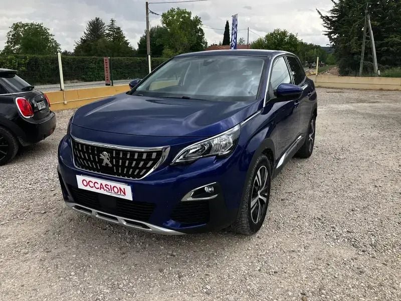 Bleu Utilisé 2019 Peugeot 3008 S SUV | 10 900 € (Super prix) - Image 1/4
