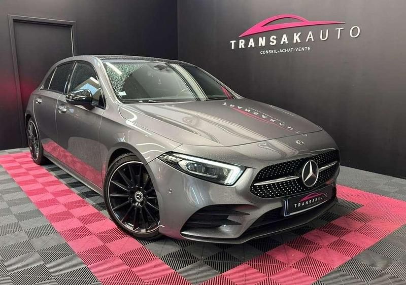 Occasion Mercedes A200 AMG line 151 ch (111 kW) 2019 Gris Berline