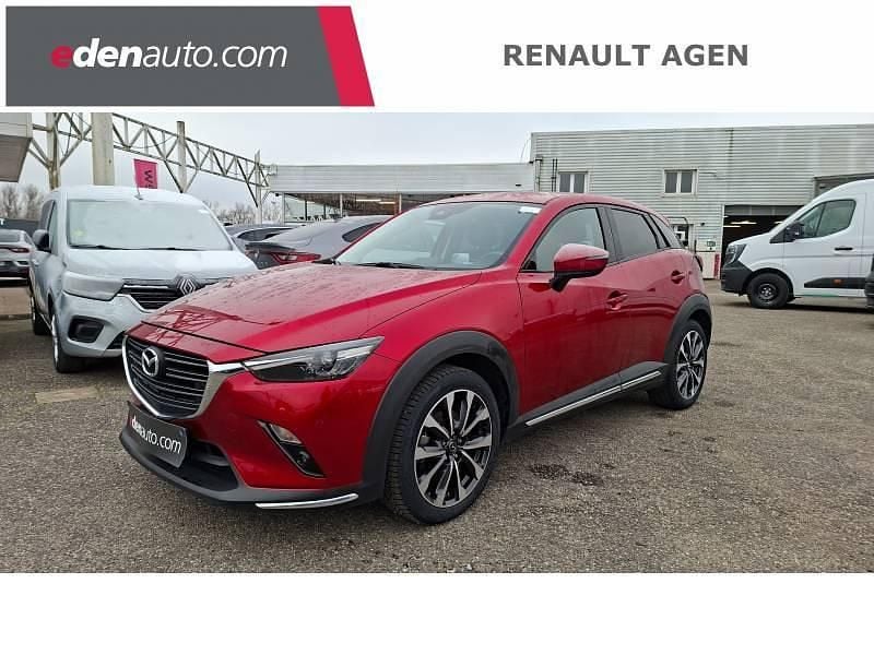Rouge Occasion 2021 Mazda CX-3 Selection SUV | 16 989 € (Super prix) - Image 1/4