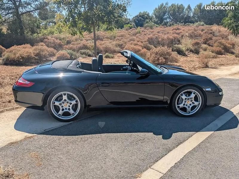 Noir Utilisé 2005 Porsche 911 Carrera Cabriolet Cabriolet | 48 490 € - Image 1/4
