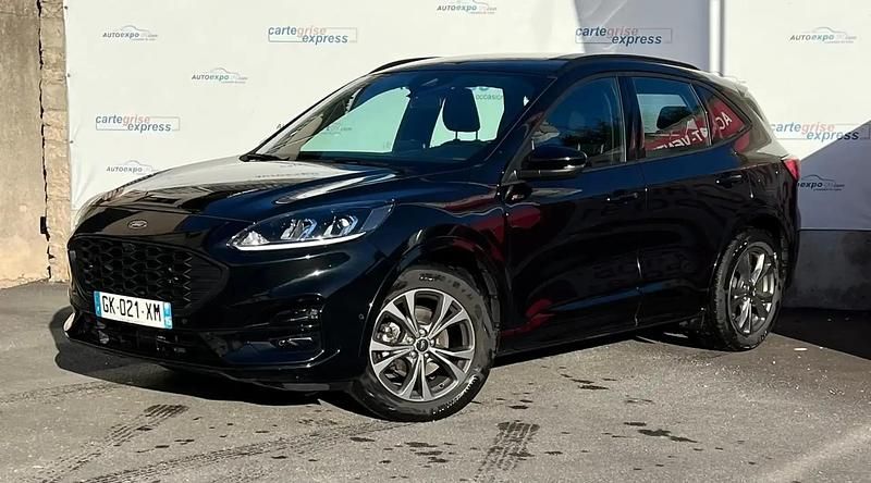 Noir Utilisé 2022 Ford Kuga ST-Line SUV | 22 500 € (Bon prix) - Image 1/4