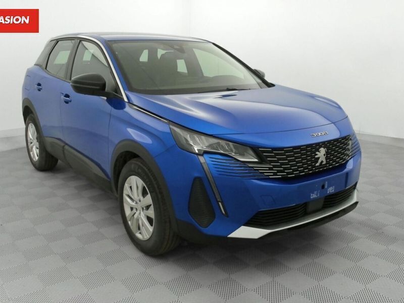 Bleu Utilisé 2022 Peugeot 3008 Active SUV | 30 900 € - Image 1/4