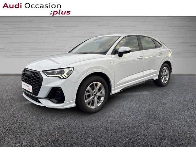 Blanc glacier métallisé Occasion 2022 Audi Q3 S-Line SUV | 34 990 € (Prix juste) - Image 1/4