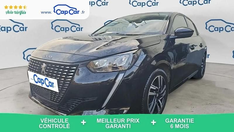 Noir Occasion 2021 Peugeot 208 Allure Citadine | 10 490 € (Super prix) - Image 1/4