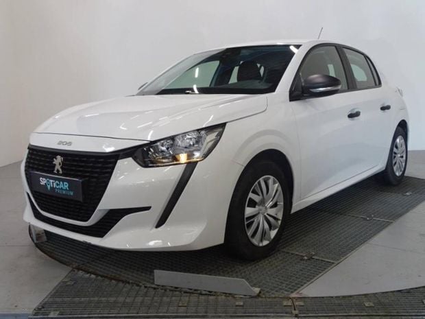 Blanc Utilisé 2021 Peugeot 208 S Citadine | 12 190 € (Prix juste) - Image 1/4