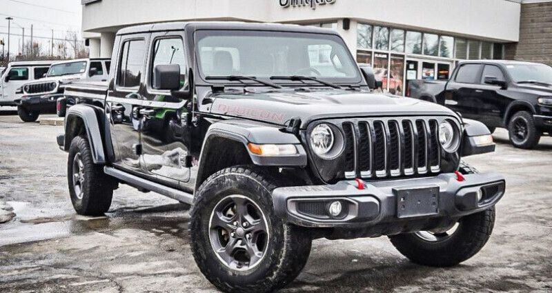 Gris Utilisé 2021 Jeep Gladiator Rubicon SUV | 45 958 € (Bon prix) - Image 1/4