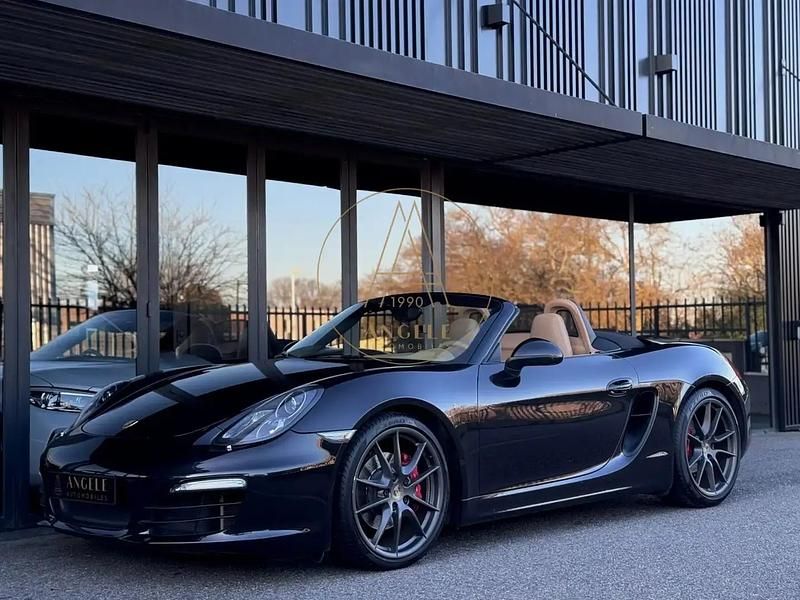 Noir Occasion 2013 Porsche Boxster S Chrono Cabriolet | 57 990 € - Image 1/4