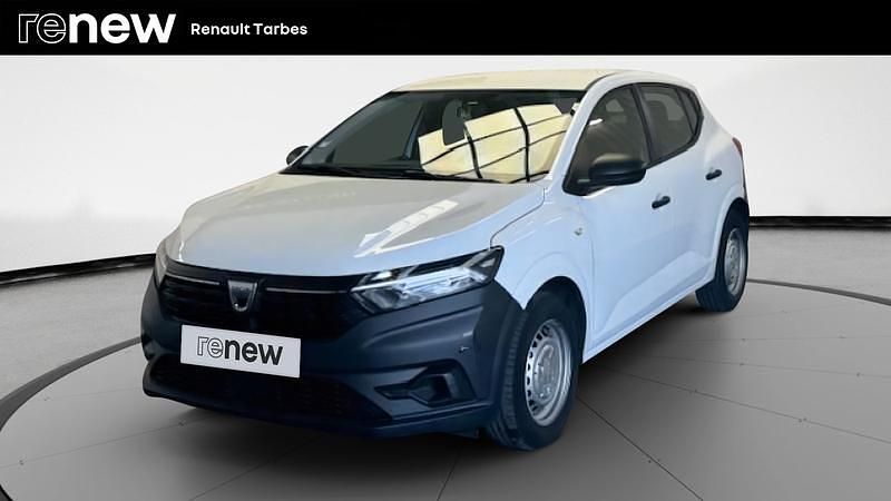 Blanc Utilisé 2021 Dacia Sandero Acces Citadine | 9 411 € (Prix juste) - Image 1/4