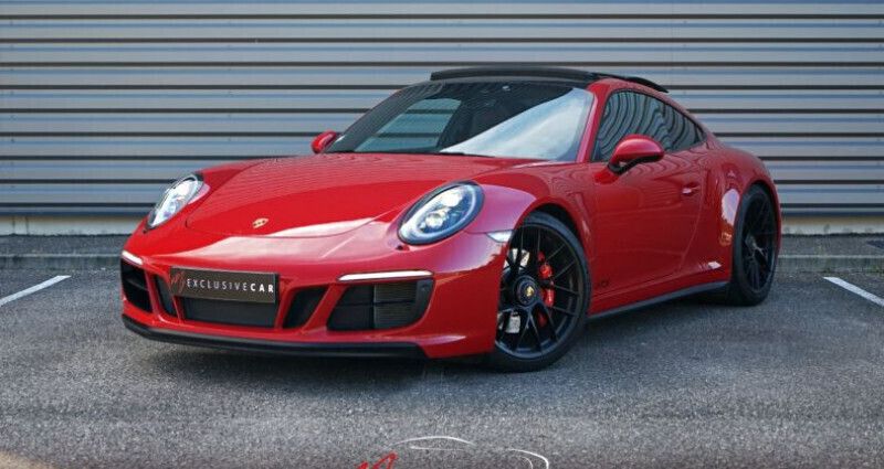 Rouge Utilisé 2017 Porsche 911 Carrera 4 GTS Coupé | 131 991 € (Prix juste) - Image 1/4