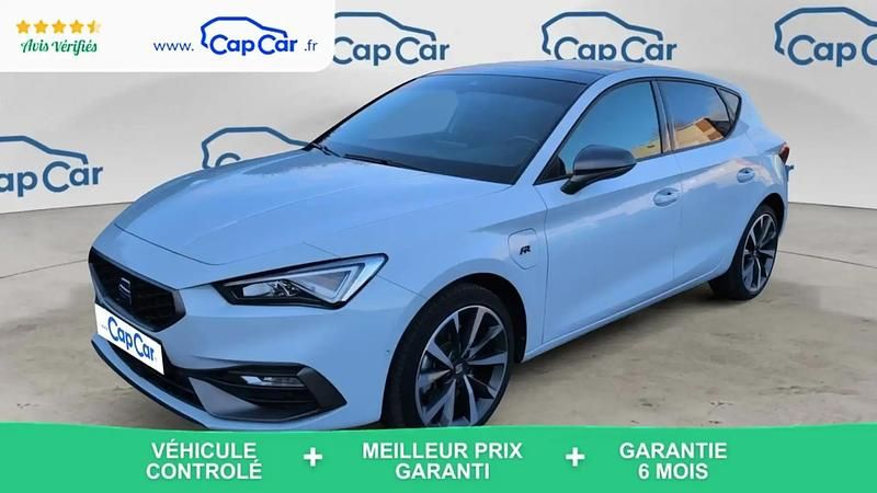 Blanc Occasion 2021 Seat Leon FR Berline | 20 800 € (Bon prix) - Image 1/4