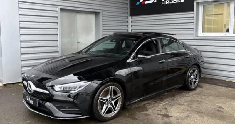 Occasion Mercedes CLA200 AMG line 163 ch (119 kW) 2020 Noir Coupé