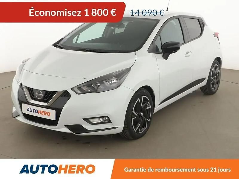 Blanc Utilisé 2021 Nissan Micra Acenta Citadine | 12 290 € (Prix juste) - Image 1/2
