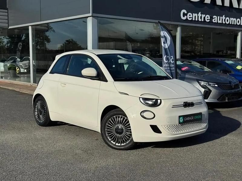 Blanc Utilisé 2022 Fiat 500e Berline | 13 980 € (Super prix) - Image 1/4