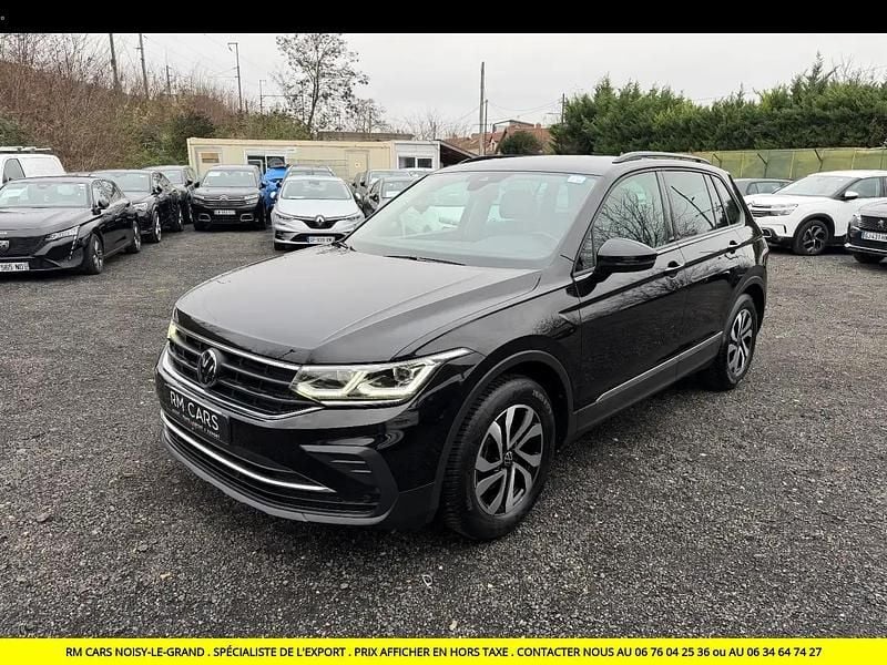 Noir Occasion 2022 VW Tiguan Active SUV | 20 990 € (Bon prix) - Image 1/4