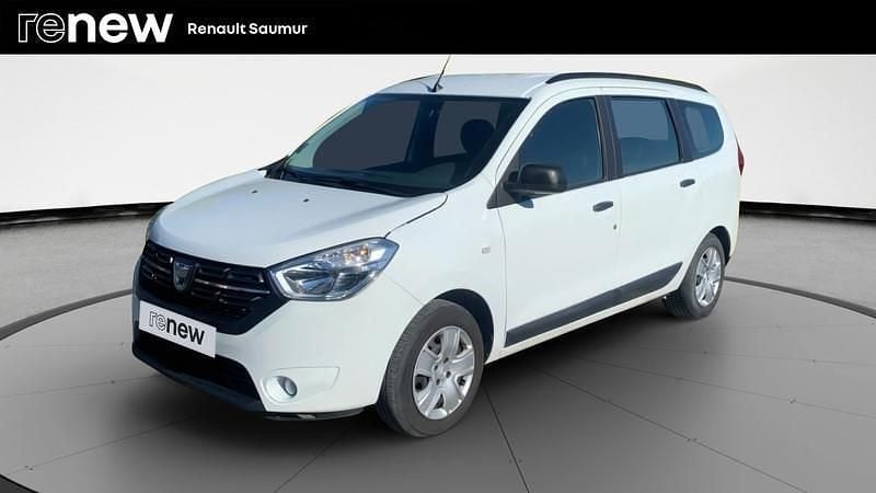 Blanc Utilisé 2021 Dacia Lodgy Essentiel Monospace | 12 990 € (Super prix) - Image 1/4