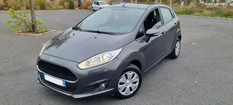 Gris Utilisé 2016 Ford Fiesta Citadine | 7 990 € (Bon prix) - Image 1/4