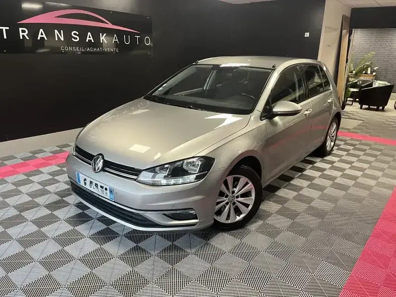 Gris Utilisé 2019 VW Golf VII Business Break | 13 190 € (Bon prix) - Image 1/4