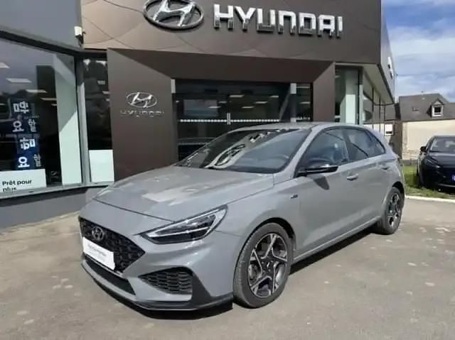 Shadow grey Utilisé 2021 Hyundai i30 N Line Berline | 17 990 € - Image 1/4