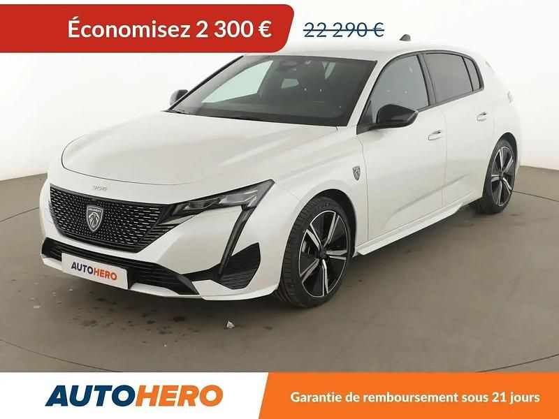 Blanc Utilisé 2023 Peugeot 308 GT Berline | 19 990 € (Prix juste) - Image 1/2